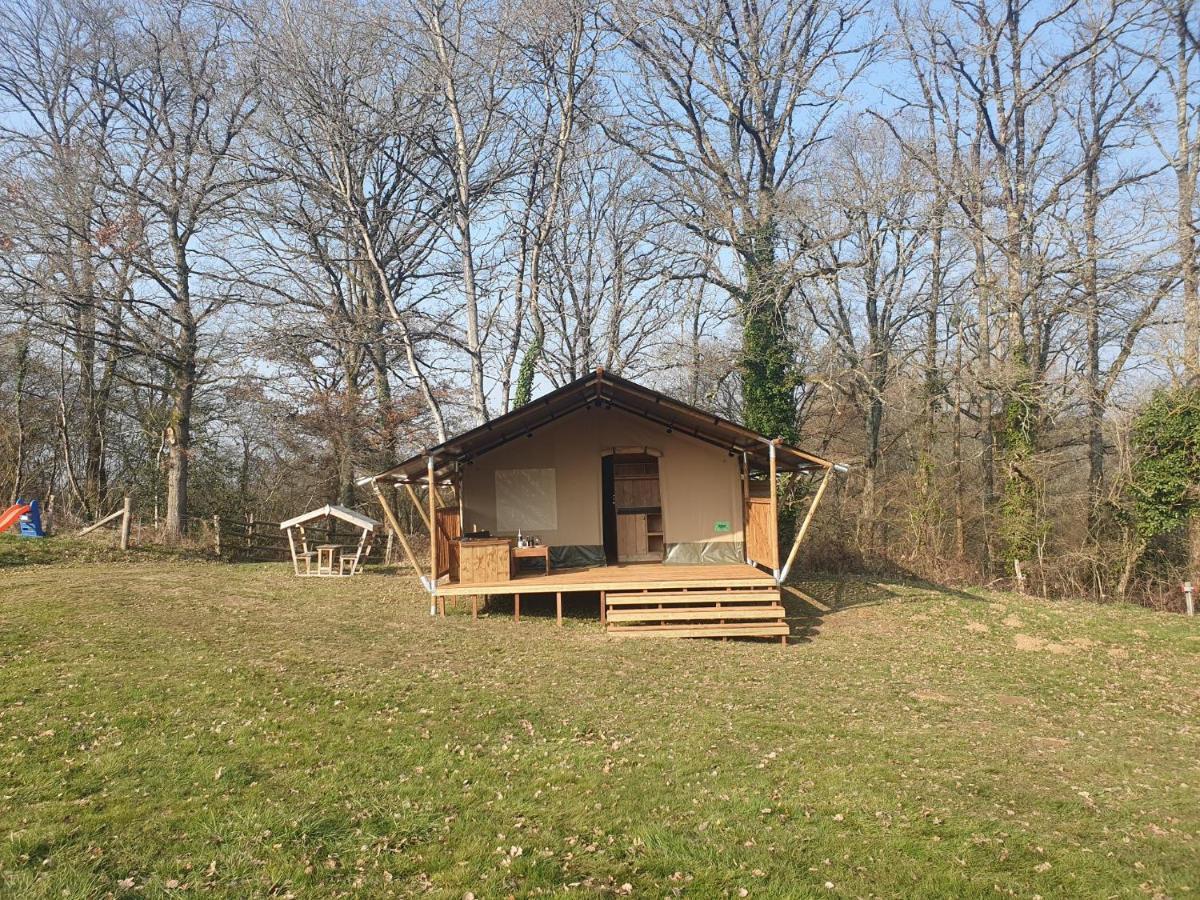 Luxury Safari Tents At Moulin Du Pommier Glamping & Camping Hotel Saulgond Buitenkant foto