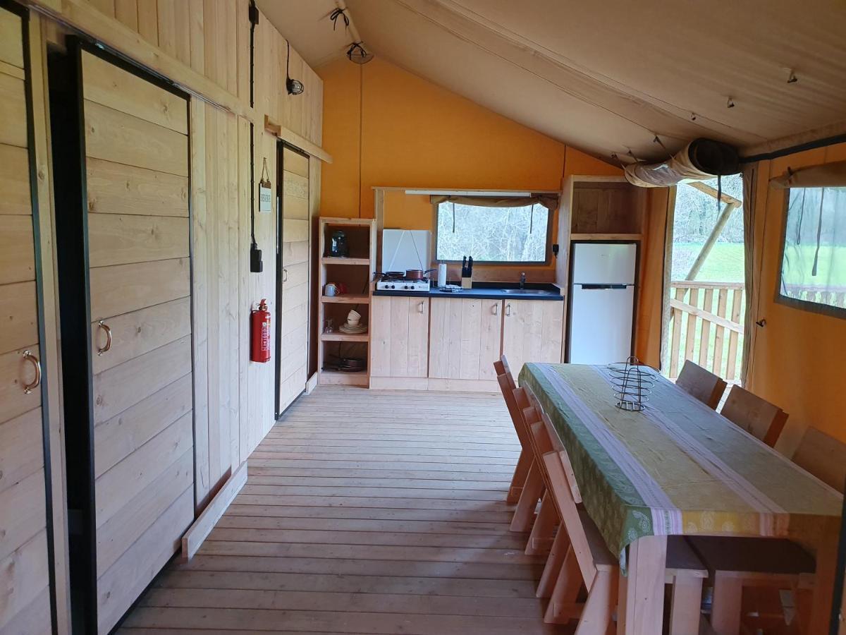 Luxury Safari Tents At Moulin Du Pommier Glamping & Camping Hotel Saulgond Buitenkant foto