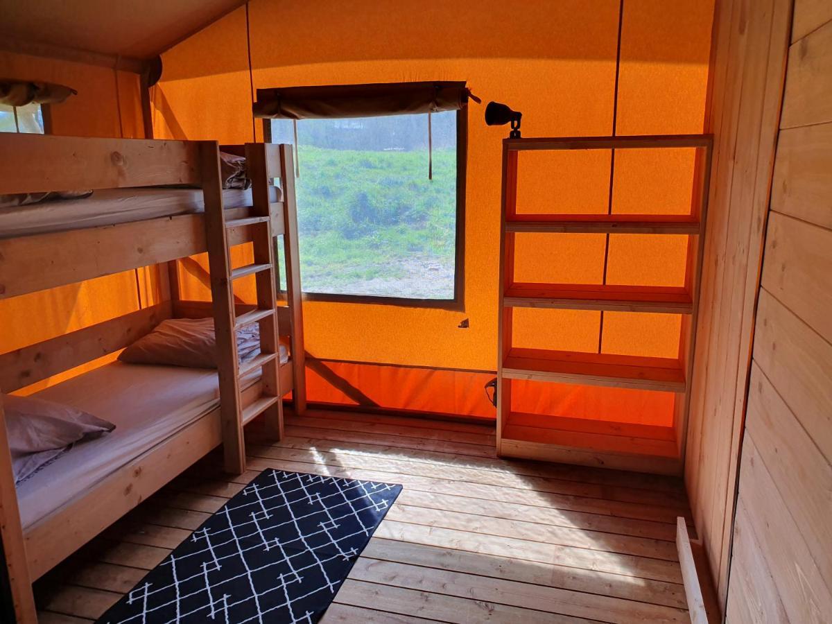 Luxury Safari Tents At Moulin Du Pommier Glamping & Camping Saulgond Buitenkant foto