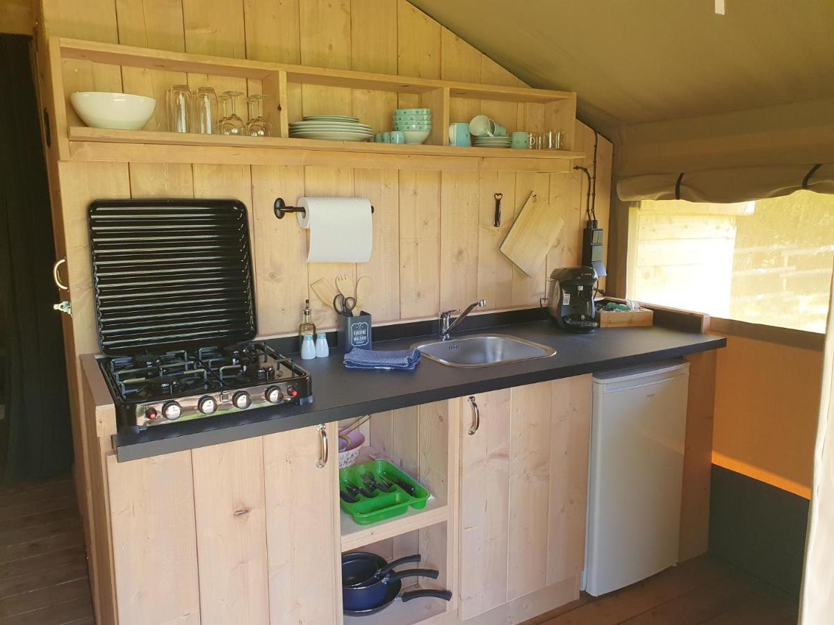 Luxury Safari Tents At Moulin Du Pommier Glamping & Camping Saulgond Buitenkant foto