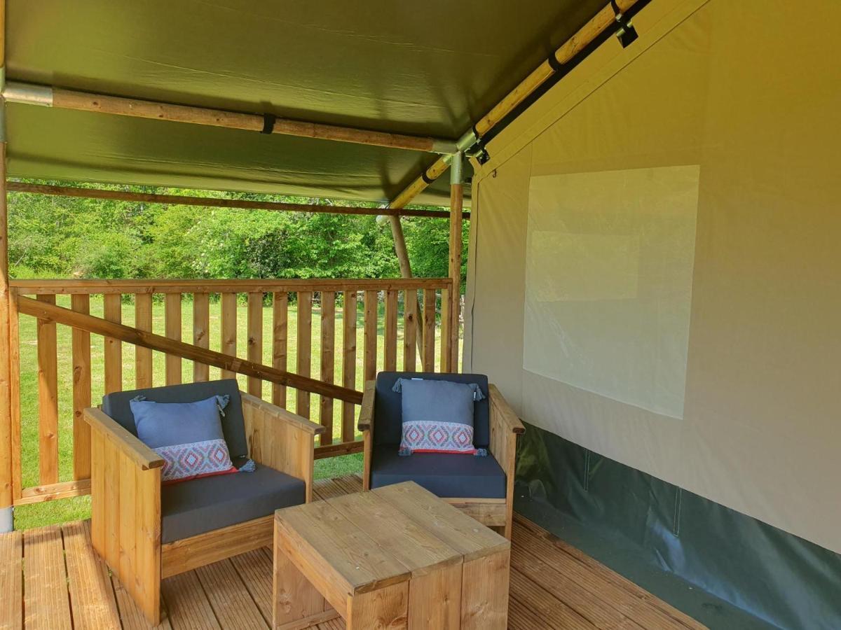 Luxury Safari Tents At Moulin Du Pommier Glamping & Camping Hotel Saulgond Buitenkant foto