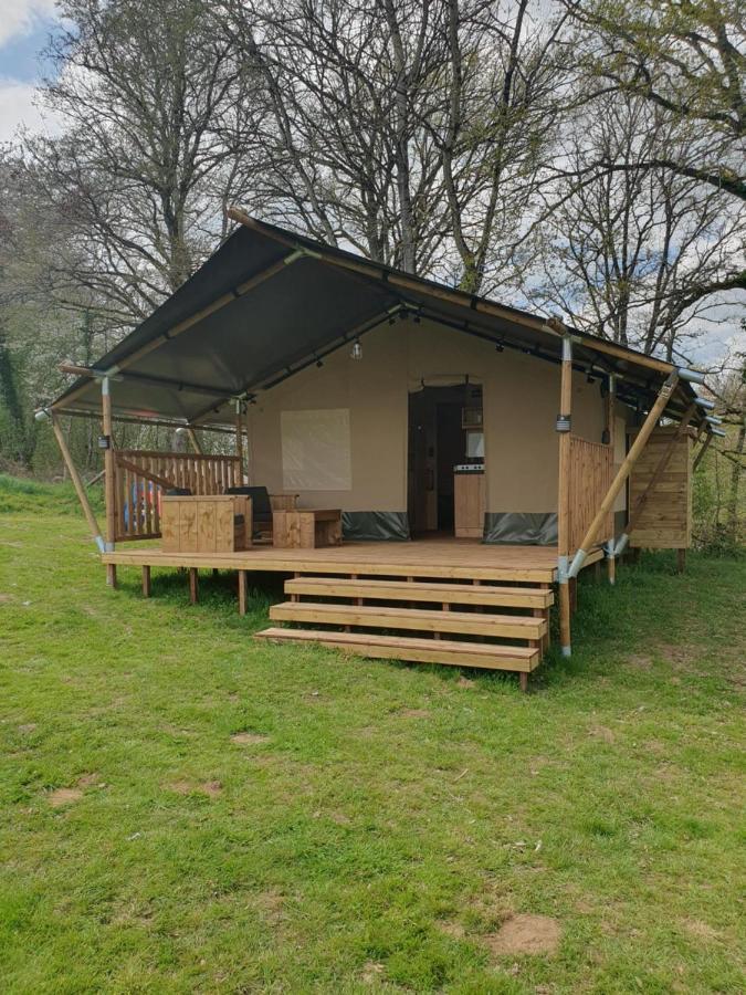 Luxury Safari Tents At Moulin Du Pommier Glamping & Camping Saulgond Buitenkant foto