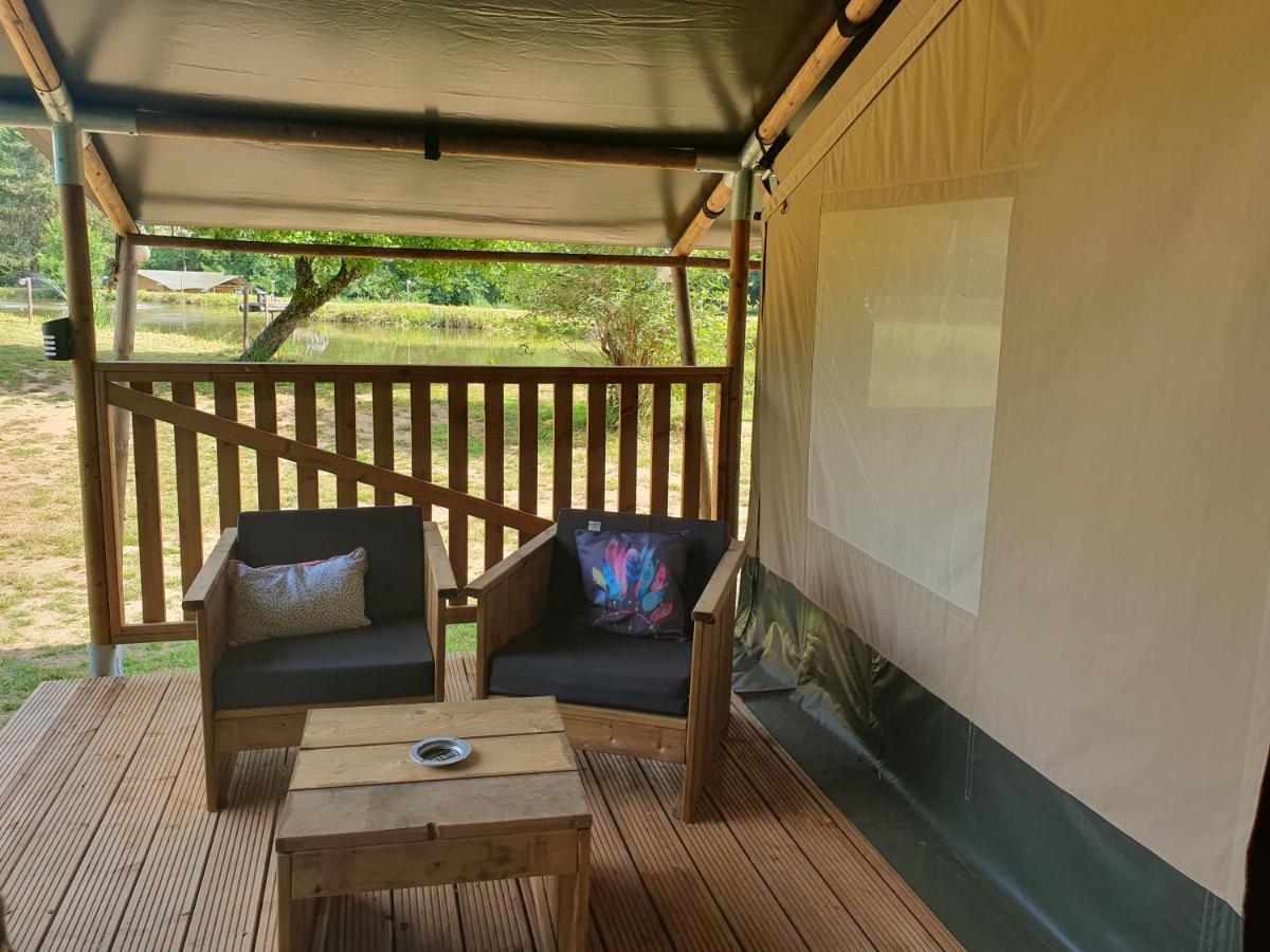 Luxury Safari Tents At Moulin Du Pommier Glamping & Camping Saulgond Buitenkant foto