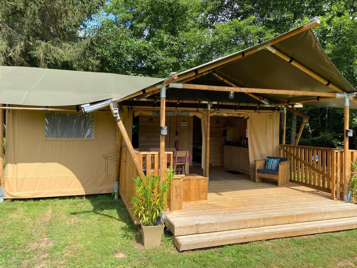 Luxury Safari Tents At Moulin Du Pommier Glamping & Camping Saulgond Buitenkant foto